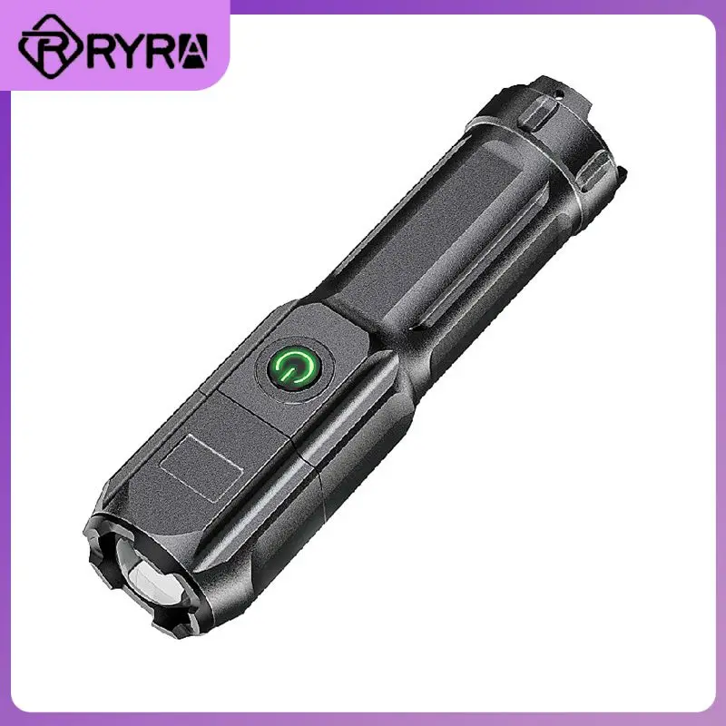 

Portable Led Flashlight Spotlight Focusing Flashlight Telescopic Outdoor Lighting Lamp Lighting Flashlight Rechargeable