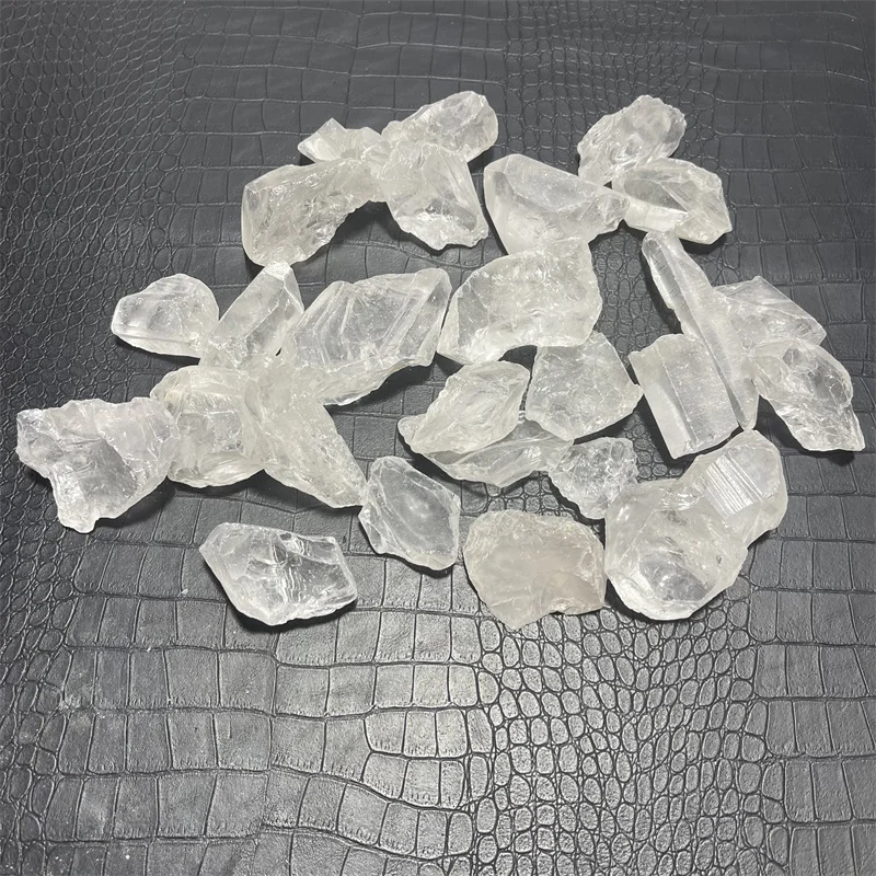 2 кг прозрачного натурального кварцевого кристалла семян лемориана образец