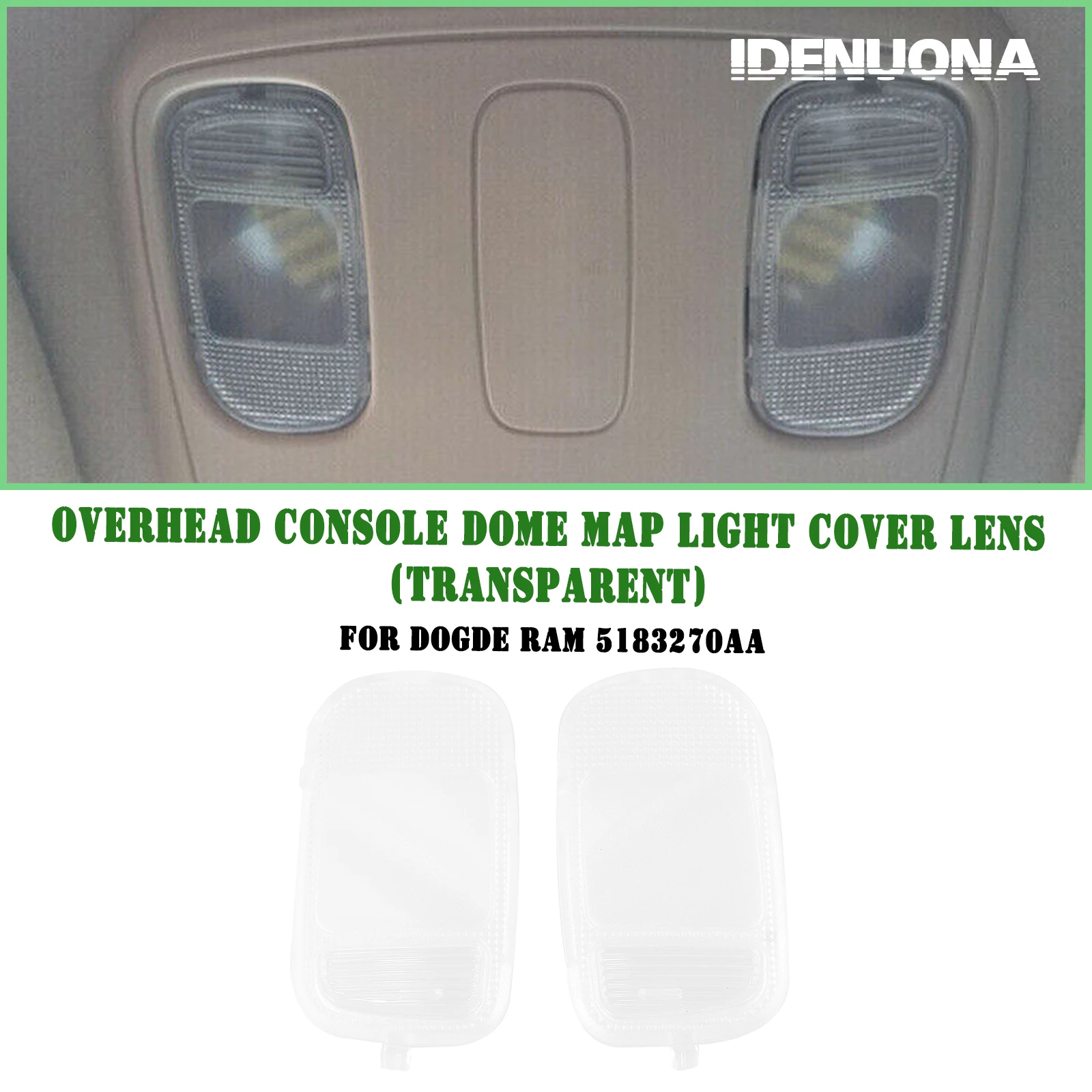 Внутренняя верхняя крышка фотообъектива для Dodge Ram 1500 2500 3500 4500