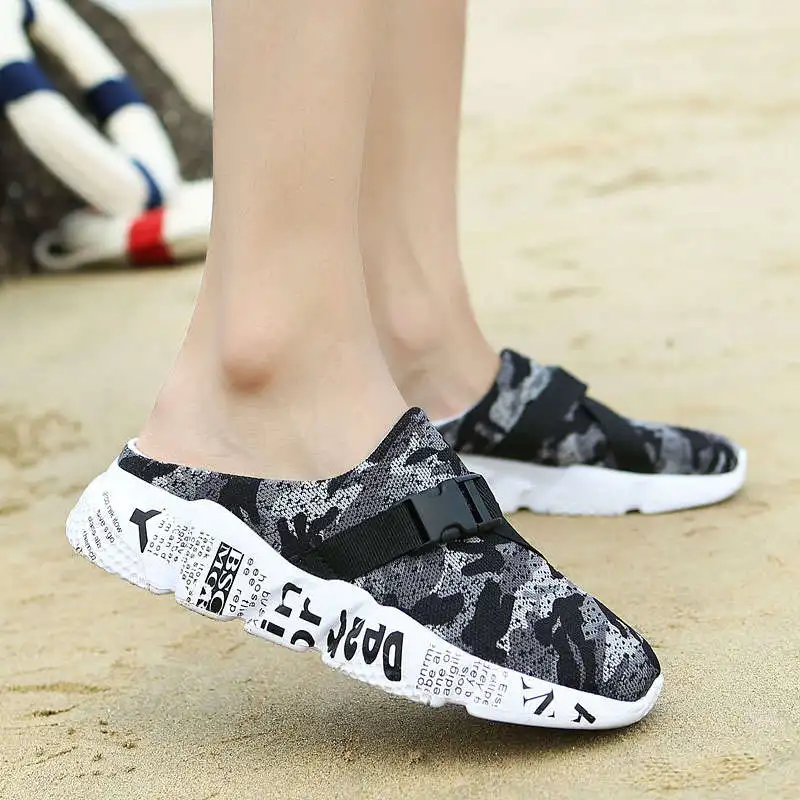 

Beauty Kitchen Shoes Wedge Men's Beach Sneakers Safety Tennis Men Sandals Leather Sneekers Flip Flops For Man Non-Slip Tennis
