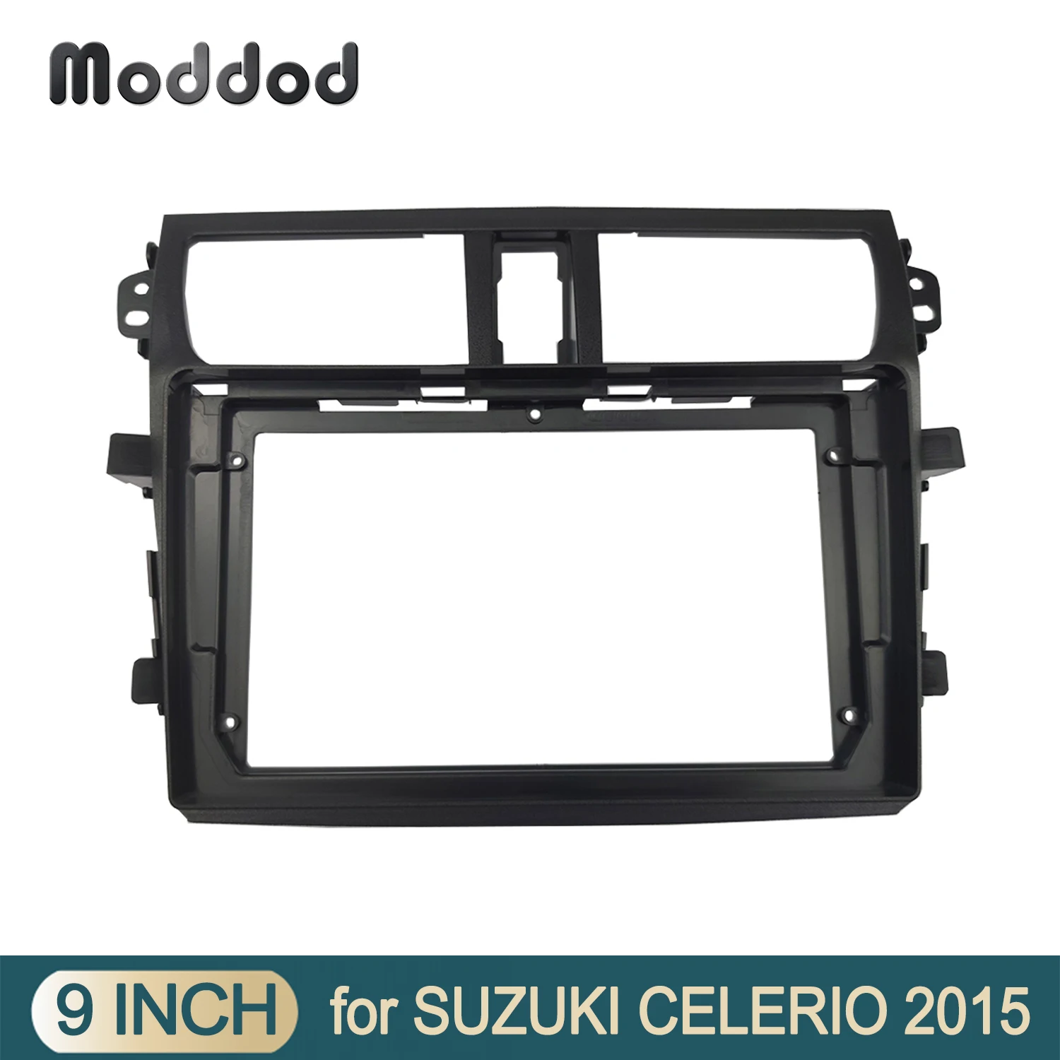 

Car Radio Fascia Frame Fit for SUZUKI CELERIO 2015+ Stereo GPS DVD Player Install Surround Panel 9 INCH Dash Mount Trim Kit