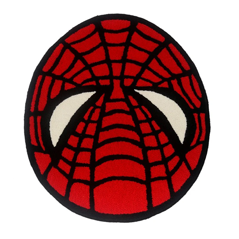 

Thickened floor mat quality low price wholesale carpet purple spiderman 55x64-60x70cm