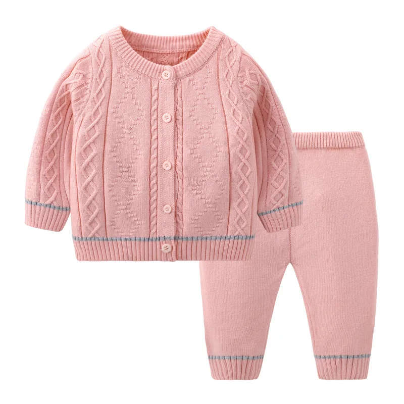 

Детский вязаный костюм унисекс, на возраст 0-2 года