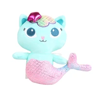 gabbys dollhouse cat miraculous animals plush doll plushie toys soft cartoon game cute merch for fans collection boys girls