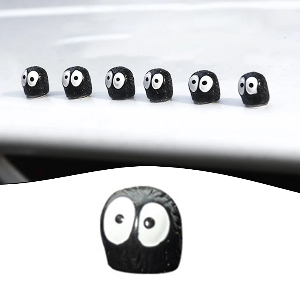 

1PCS Cute Car Center Console Decoration Cartoon Coal Ball For Car Rear View Mirror Small Cute Car Ornaments