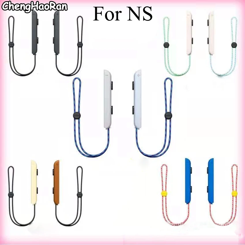 

ChengHaoRan 6colors 1pair For Switch Joy-Con Wrist Strap Sling For Switch NS NX Console Joy-Con Wrist Wraps Band Strips