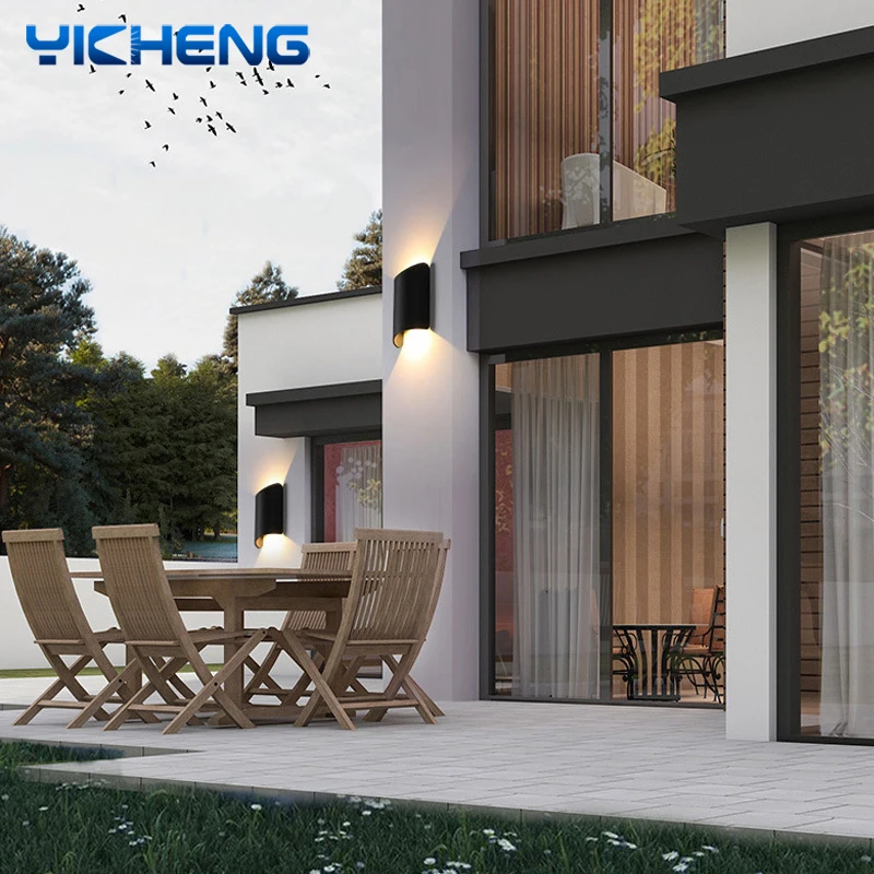 Светодиодная настенная лампа 10 Вт IP65 наружная водонепроницаемая для сада