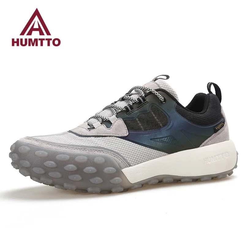 HUMTTO Running Shoes for Men Breathable Trail Sneakers Luxury Designer Men's Sport Gym Jogging Casual Shoes Tennis Trainers Man