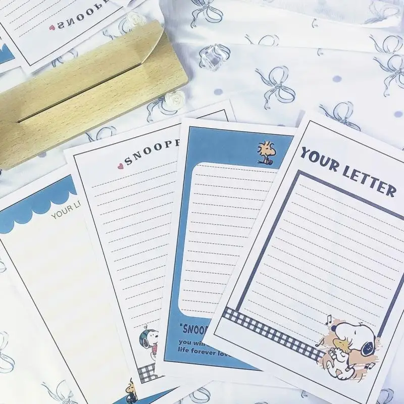 Мультфильм Kawaii Snoopy конверт канцелярские принадлежности поздравительная