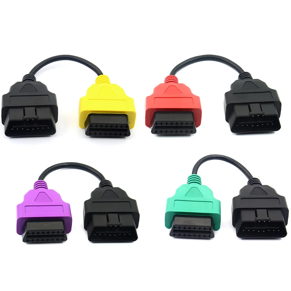 4 шт./лот высокое качество диагностический кабель с разъемом fiatecuscan OBD2 для Fiat