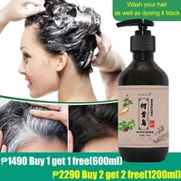 polygonum multiflorum herbal shampoo to nourish and prevent gray hair