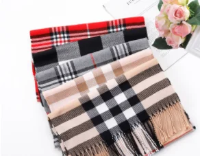 

2022 Autumn Winter Cashmere Women Scarf Female Luxury Scarves Lady's Wraps Foulard Plaid Shawl Designer Scarfs for Femal