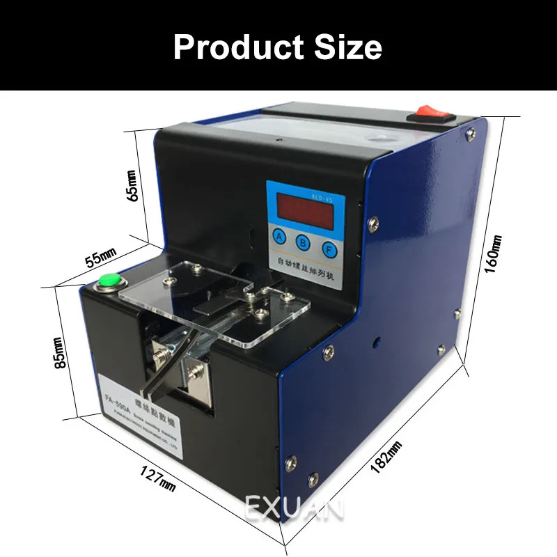 FA-590A Автоматическая машина для подсчета винтов 110 В 220 1-5 мм Магазин оборудования