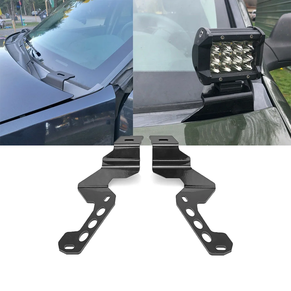 

For Jeep Grand Cherokee (WK) 2005-2010 A Pair LED Light/LED Pod Mount Bracket Car Accessories Good Quality Steel