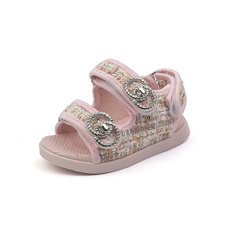 

Girls Soft Bottom All-match Sandals Toddler GLADIATOR Anti-Slippery Shoes Girl Sandles Summer Childrens Open-toe Beach Sandals