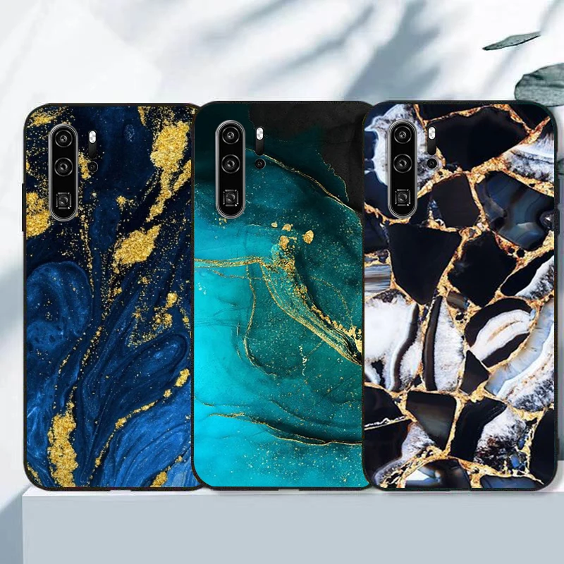 

2022 Marble Pretty Phone Cases For Huawei Honor P30 P40 Pro P30 Pro Honor 8X V9 10i 10X Lite 9A 9 10 Lite Carcasa Coque Funda