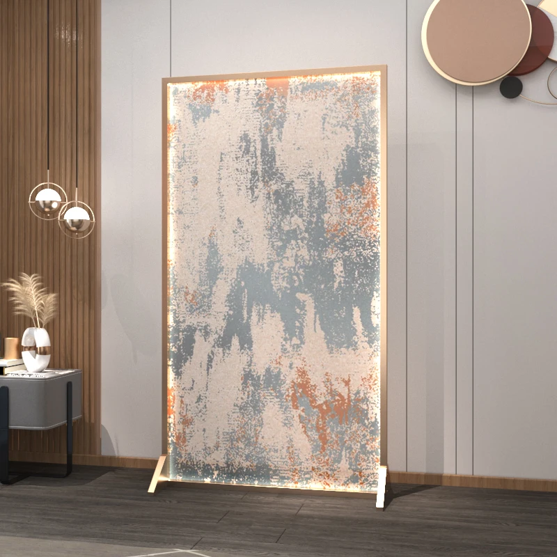 Скандинавский экран с изображением пола для гостиной простой современный