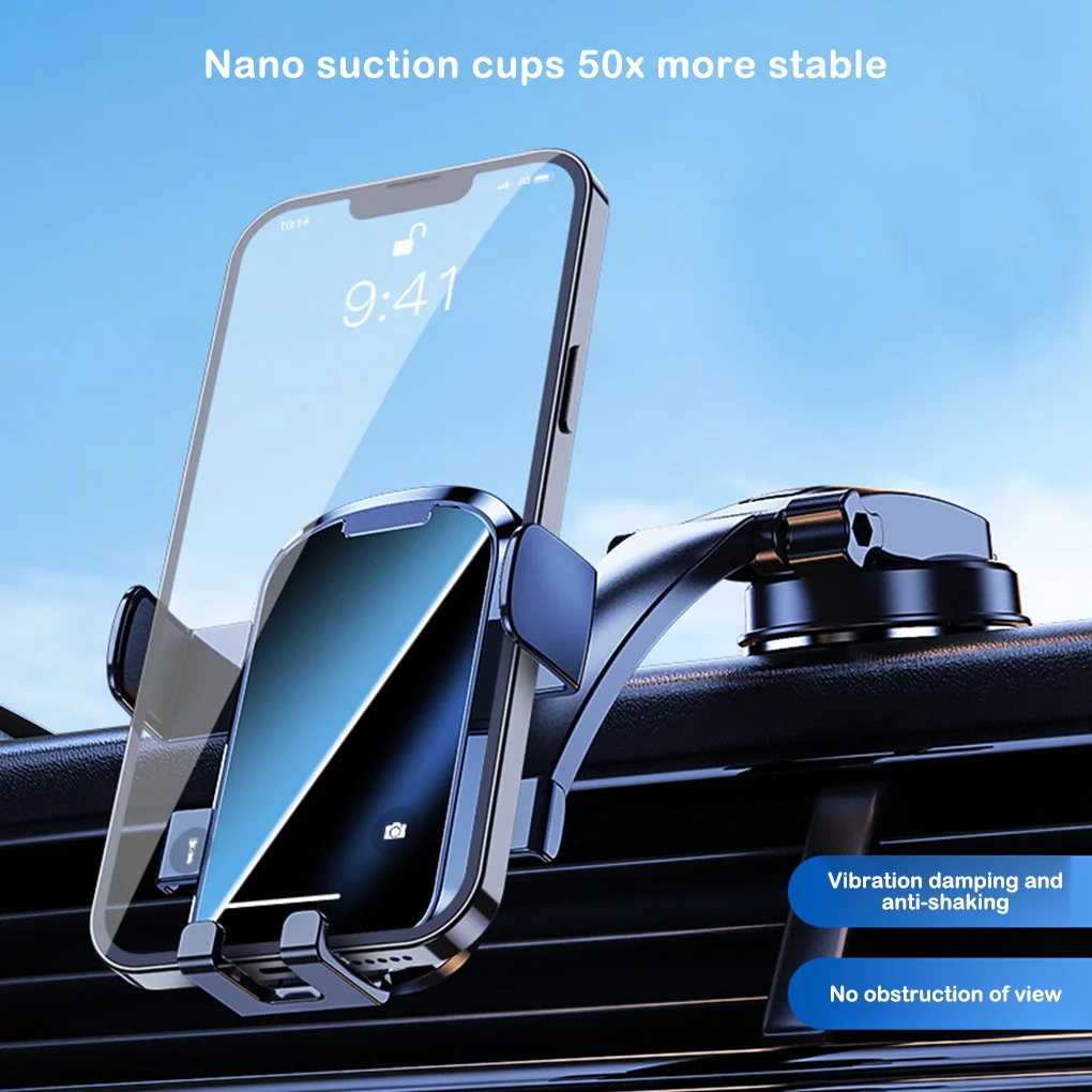 

Car Phone Holder Windshield Mount Stand Suction Cup Bracket Air Vent