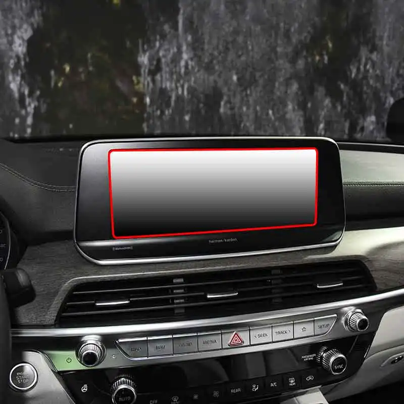 

For Kia Telluride 10.25 Inch 2020 2021 Car GPS Navigation Tempered Glass Screen Protector Film Auto Interior Sticker Accessories