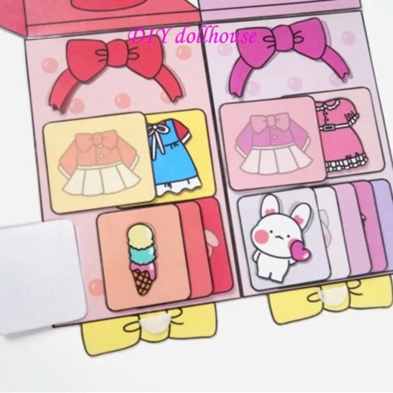 Рисунок 2 - Бумажная кукла с одеждой Bestie для смены шкафа