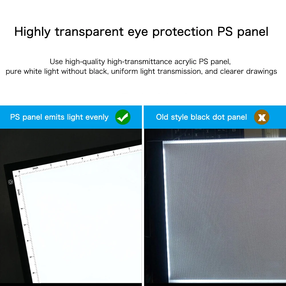 Доска для рисования с регулируемой яркостью 3 уровня