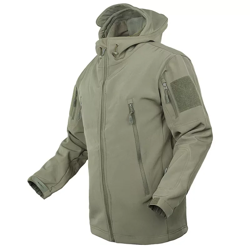 

NEW 2023 Outdoor Hiking Jackets Waterproof Hooded Windbreaker Coat Men 2023 Autumn New Casual Jacket Tactics Military Jackets Me