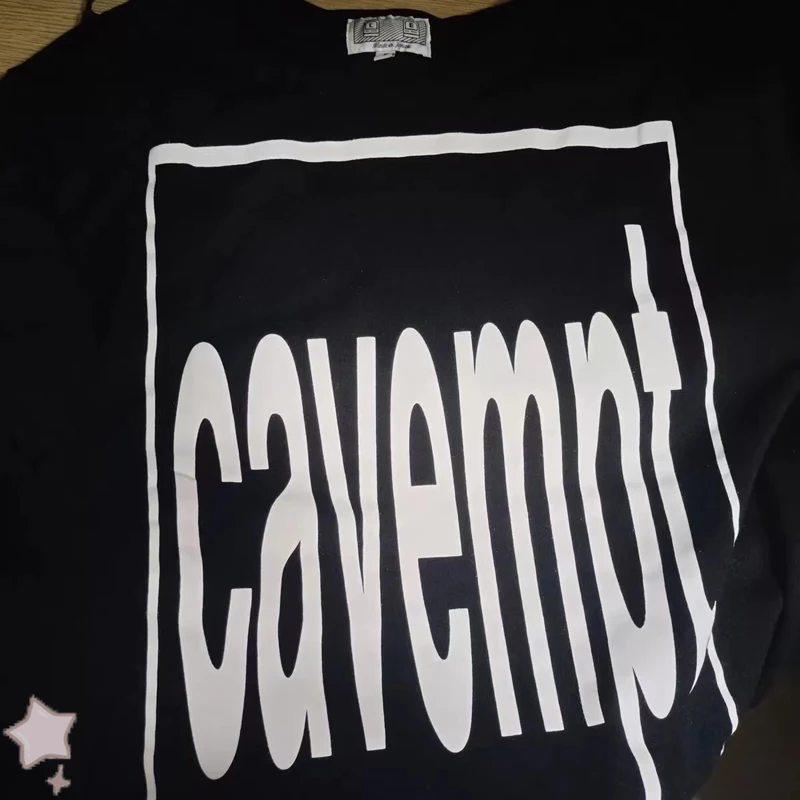 

Stylish Big Cavempt Logo Print Geek Men Women Cav Empt T-shirt 100% Cotton Top Tee