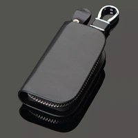 auto parts smart car key case remote leather housing anti scratch cover protector zipper