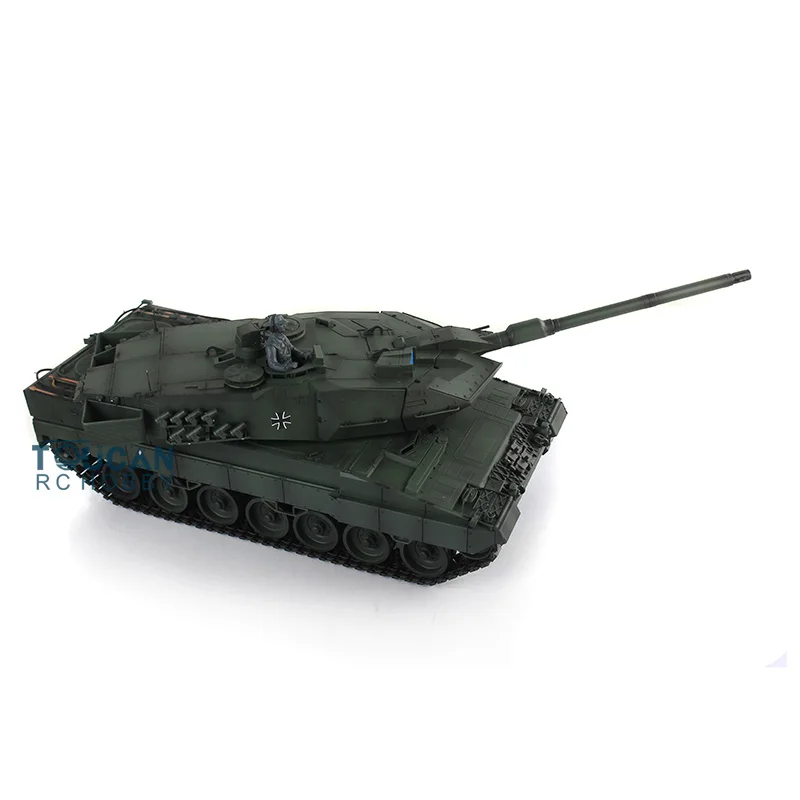 1/16 HENG LONG 7 0 Leopard2A6 Радиоуправляемый Танк 3889 360 револьверный фотоэлемент автомобиля