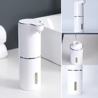 automatic foam dispenser induction touchless rechargeable refillable usb charging abs hotel hands free bathroom supplies