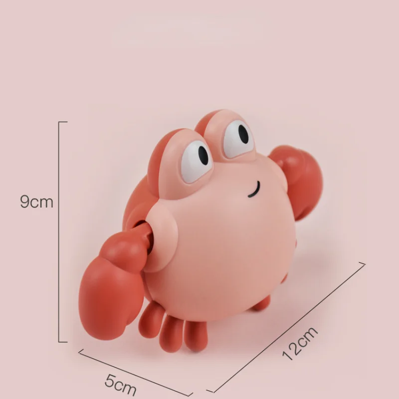 Children's Bath Toys Cute Clockwork Crab Baby Toddler Toys Bathroom Swimming Birthday Gift