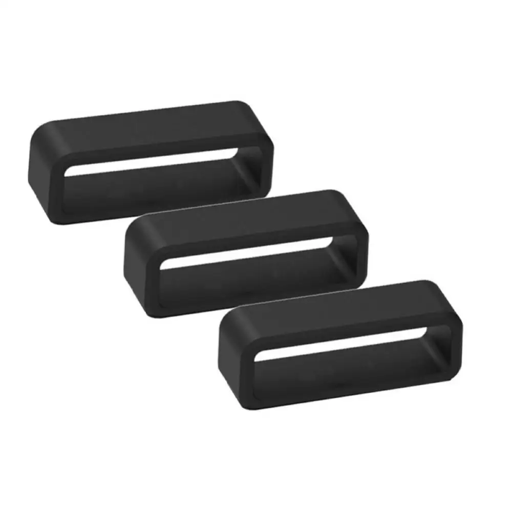 

High Quality Wrist Belt 12-30mm Silicone Replacement Elastic Wrist Watch Strap Band Loop Ring Accessory
