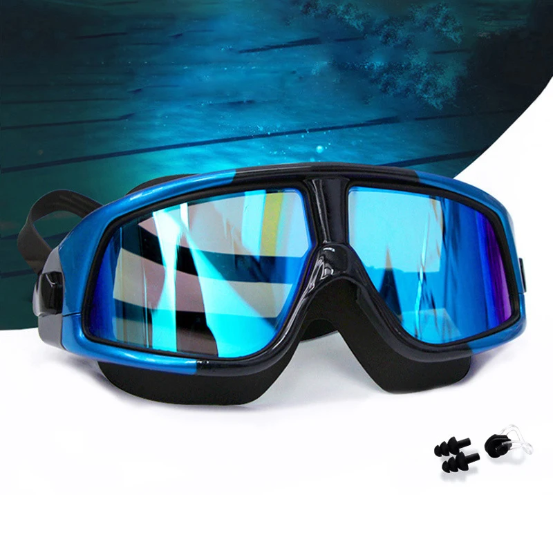 

1Pc Swimming Glasses Silicone skirt strap for child Goggles Waterproof Adjustable Anti-fog Goggles Water Sports Accessories