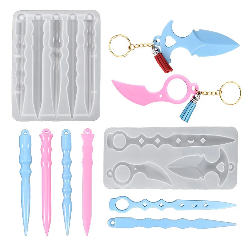 Искусственная смола для самообороны оружие от волка меч силиконовая форма из