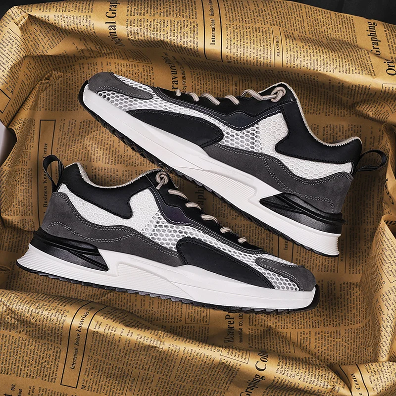 Men's Sneakers Male Sports Casual Shoes Men Summer New Breathable Running Shoe Vulcanized Shoes Summer Trainers