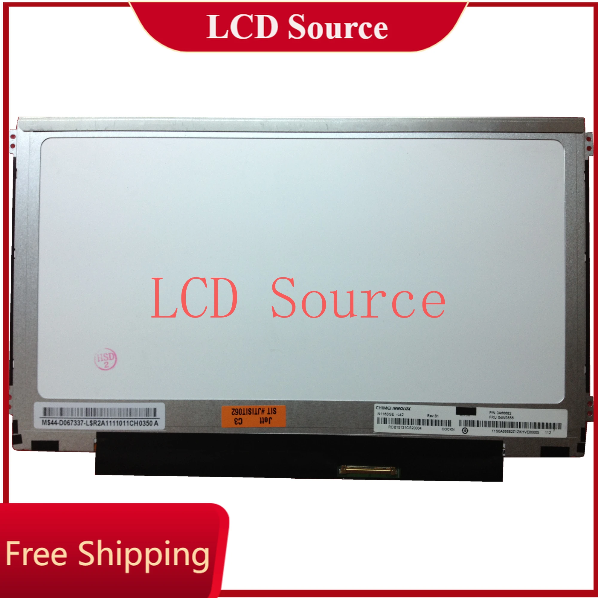 N116BGE-L42 B116XW03 V.2 40-контактный 1366*768 отверстия для винтов вверх + вниз LVDS