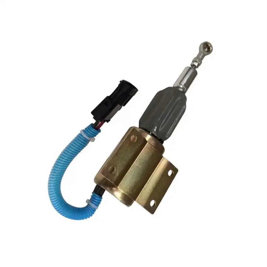 24V Fuel Shutdown Solenoid RE516083 RE502474 3926412 SA-4257-24 Compatible with Cummins Engine 6CT
