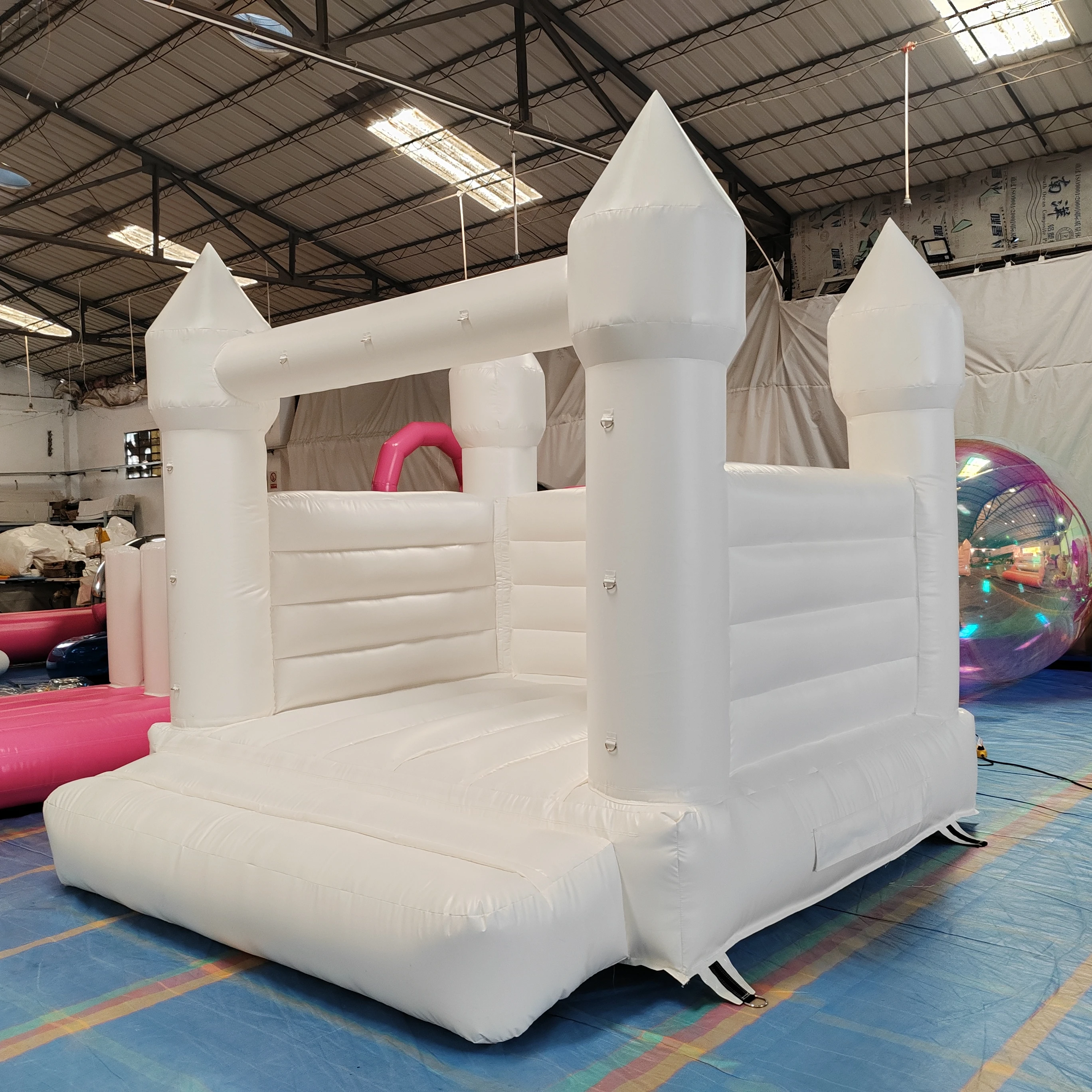 Детский уличный воздушный дом свадебный сад газон игра с проектом батут надувной