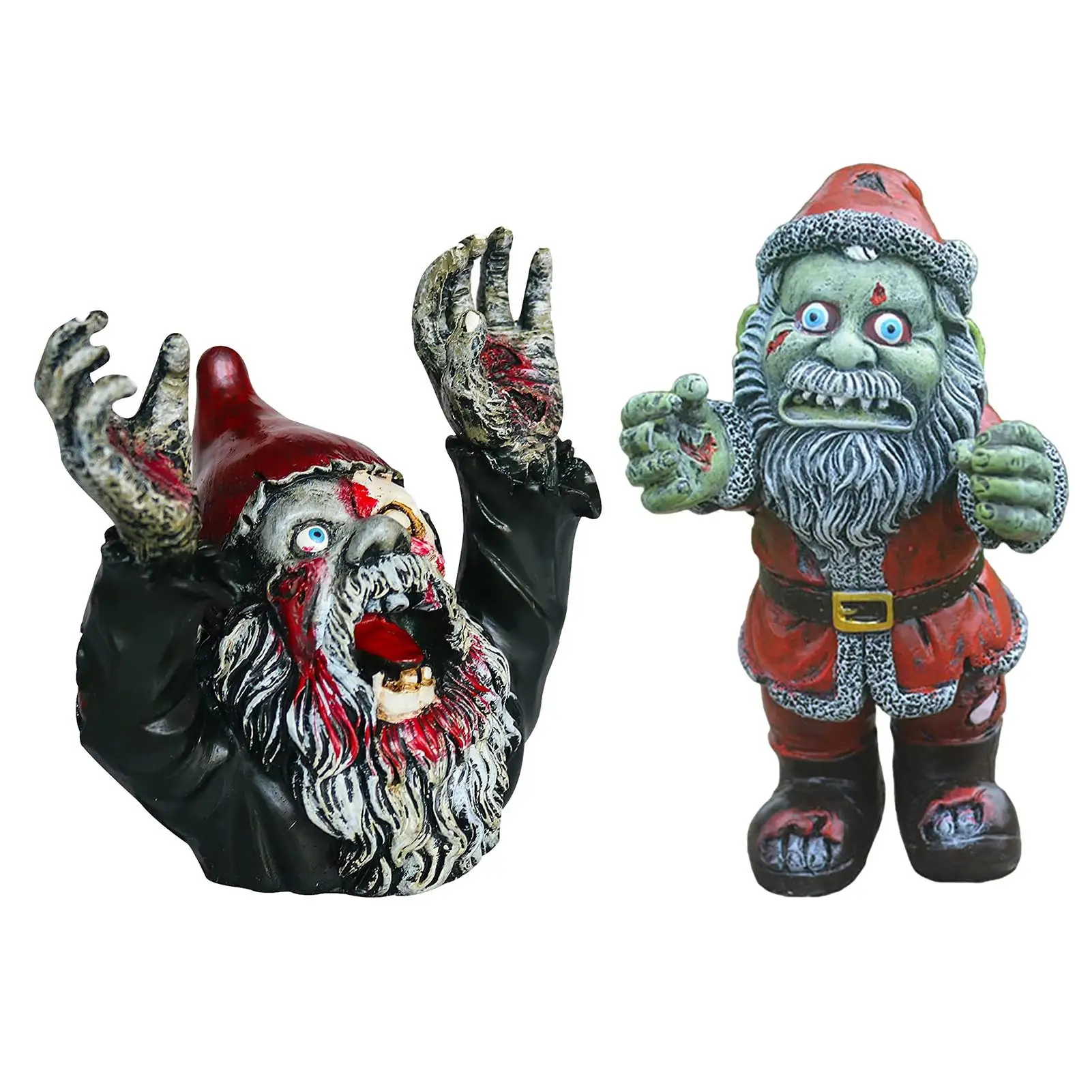 

Zombie Gnome Statue Graveyard Decor Figurine Halloween Decoration