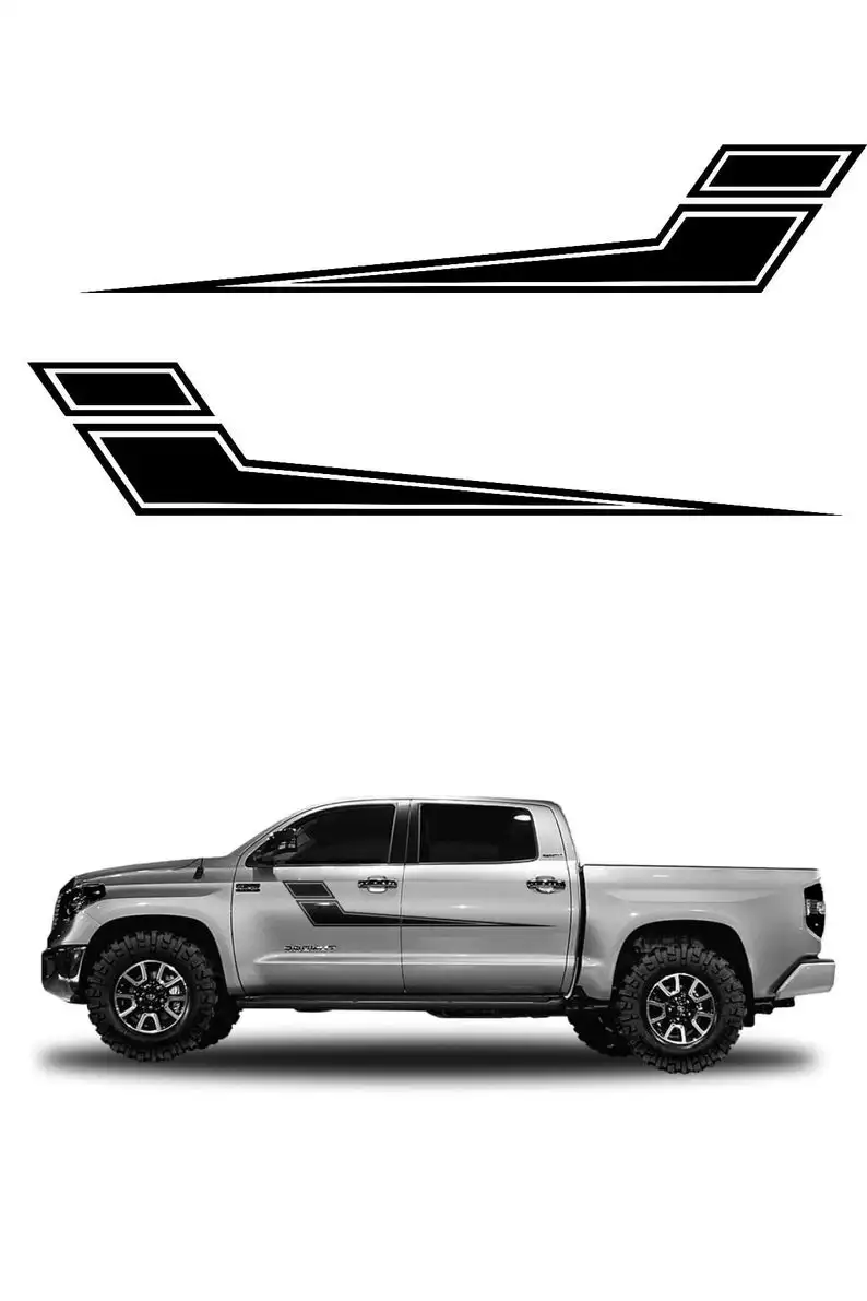 

2 Pieces Off Road Side Door - Strip Sticker - Car Sticker 120cm x22cm