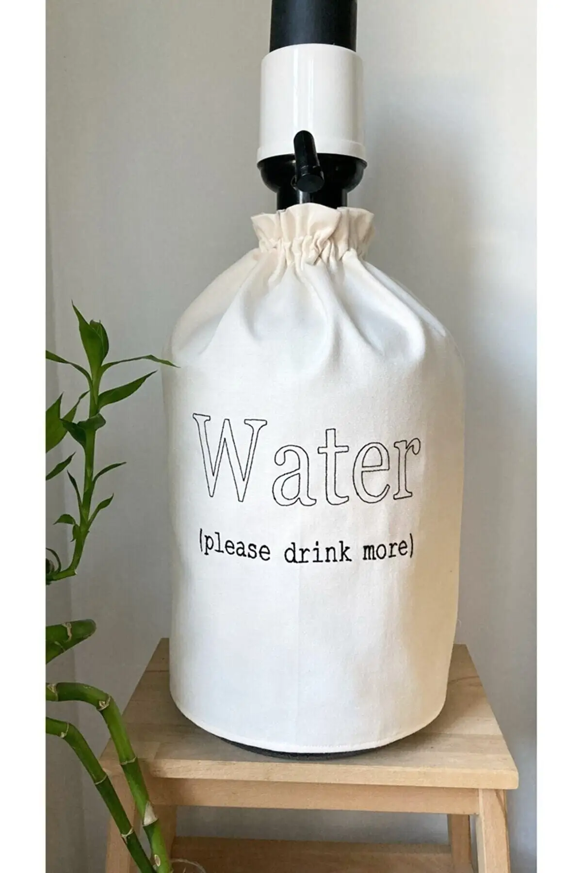 

Cream Carboy Case Water Please Drink More Printed