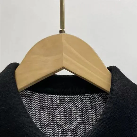 Women Logo Jacquard Knit Robe Turn-down Collar Color Patchwork Gold Buttons Short Sleeve 2022 Autumn Ladies Mini Dress