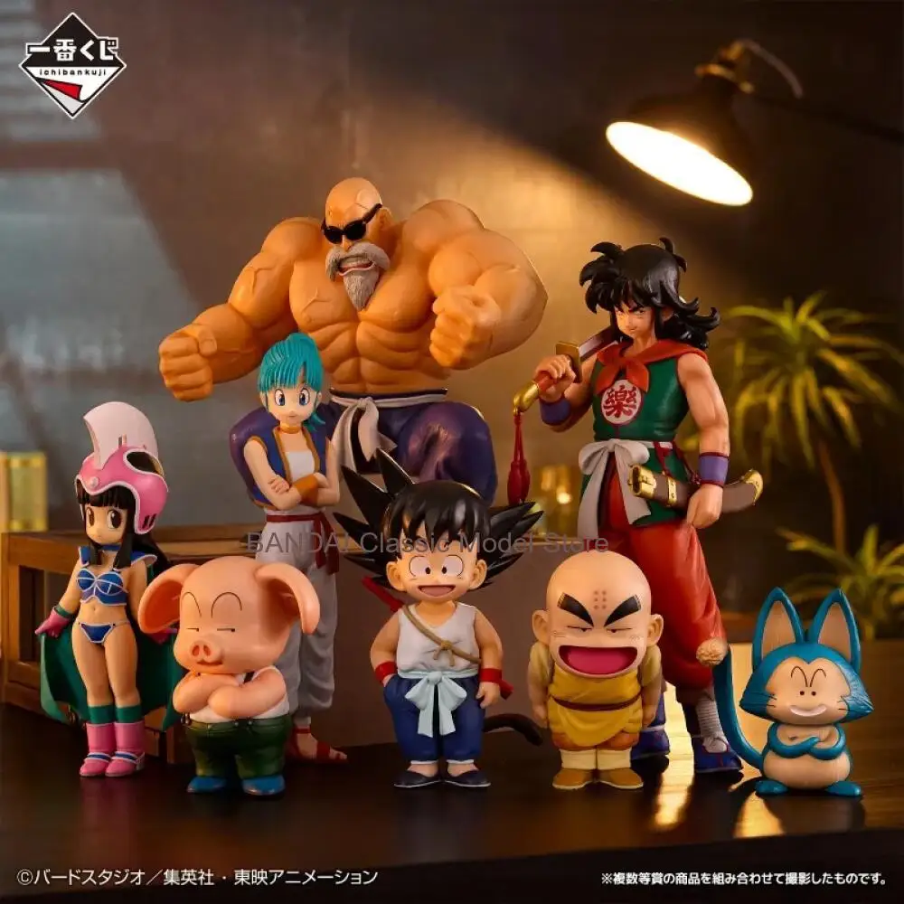 В наличии: Фигурки Bandai Ichiban Kuji Dragonball EX - Сон Гоку, Крилин, Бульма, Ямча, Пуар, Оолонг. Аниме-модели для мальчиков. (art.: 3920d8cdcea3a) - 3920d8cdcea3a