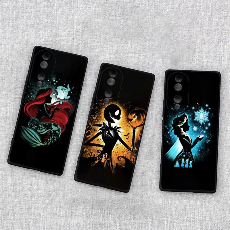 

Cartoon Disney Characters Phone Case For Huawei Honor 70 60 50 30 20 10 9 X 9X V30 Pro Lite View Cover