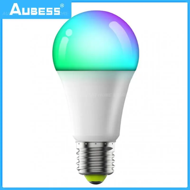 

Diy Bluetooth-compatible Led Light Timer Smart Bulb Wireless Remote Controller Lamp 2700k-6500k Corlorful Music E27 10w Rgb Lamp