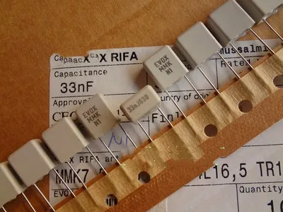 Пленочный конденсатор MMK7.5 0.033UF630V 33N630V 333 Контактное расстояние 7 5 мм