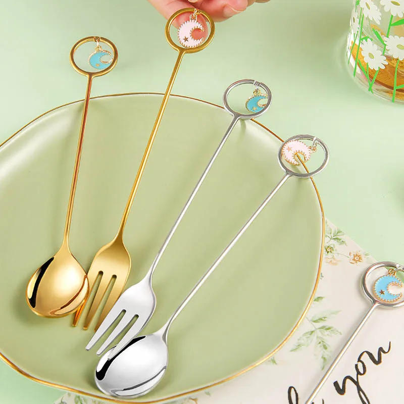 

Vintage Spoons Dessert Spoons Kitchen Tool Strring Spoon Drink Tableware Ice Cream Spoon Dining Bar Spoon Gift For Souvenir