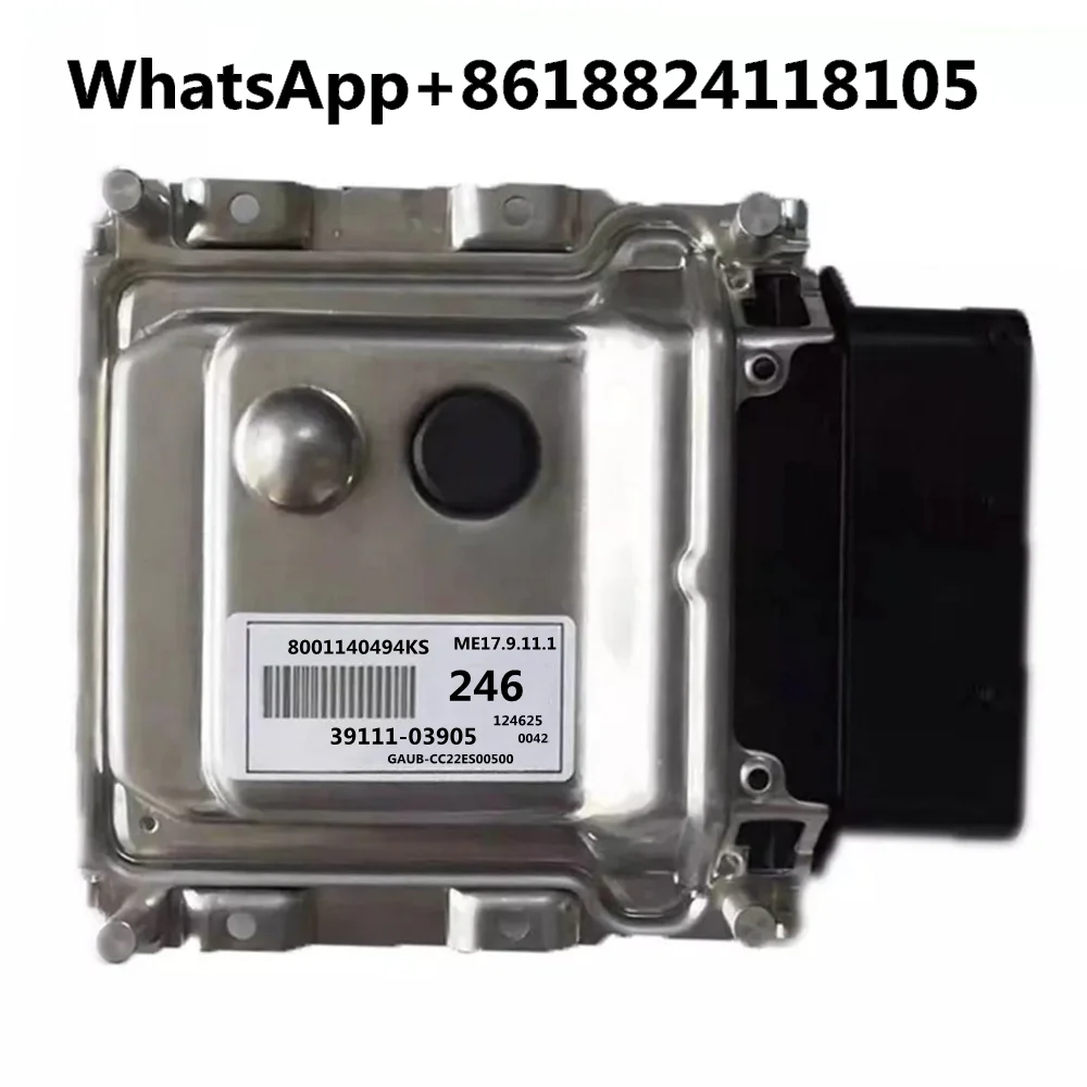 

Оригинал 39111-03905 246 8001140494KS Автомобильная материнская плата двигателя ECU для Hyundai Kia Yuedong Langdong ME17.9.11.1 3911103905