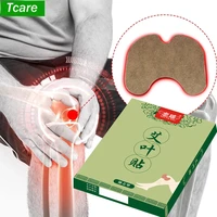 tcare 204060pcs natural wormwood moxibustion knee sticker thermal self heating sticker for pain relief neck shoulders waist