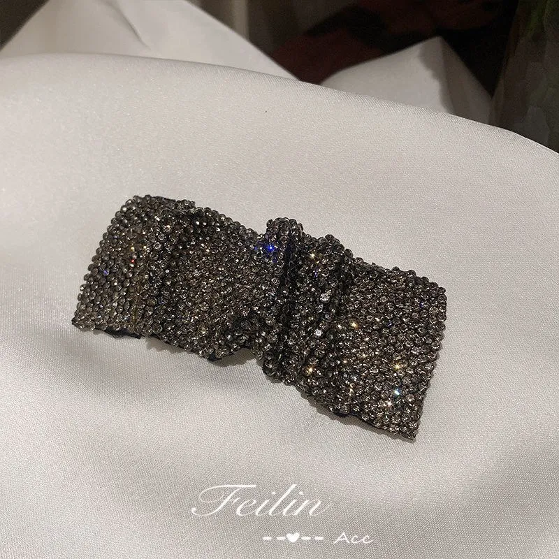 Роскошные головные повязки ручной работы со складками и кристаллами корейские